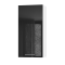 Корпус Стандарт білий, фасад Стандарт чорний глянець L301 45х93х30