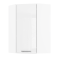 Корпус Стандарт білий, фасад Стандарт білий глянець L361 60х93х60
