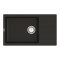Кухонна мийка VANKOR Easy EMP 02.76 XL Black + сифон VANKOR