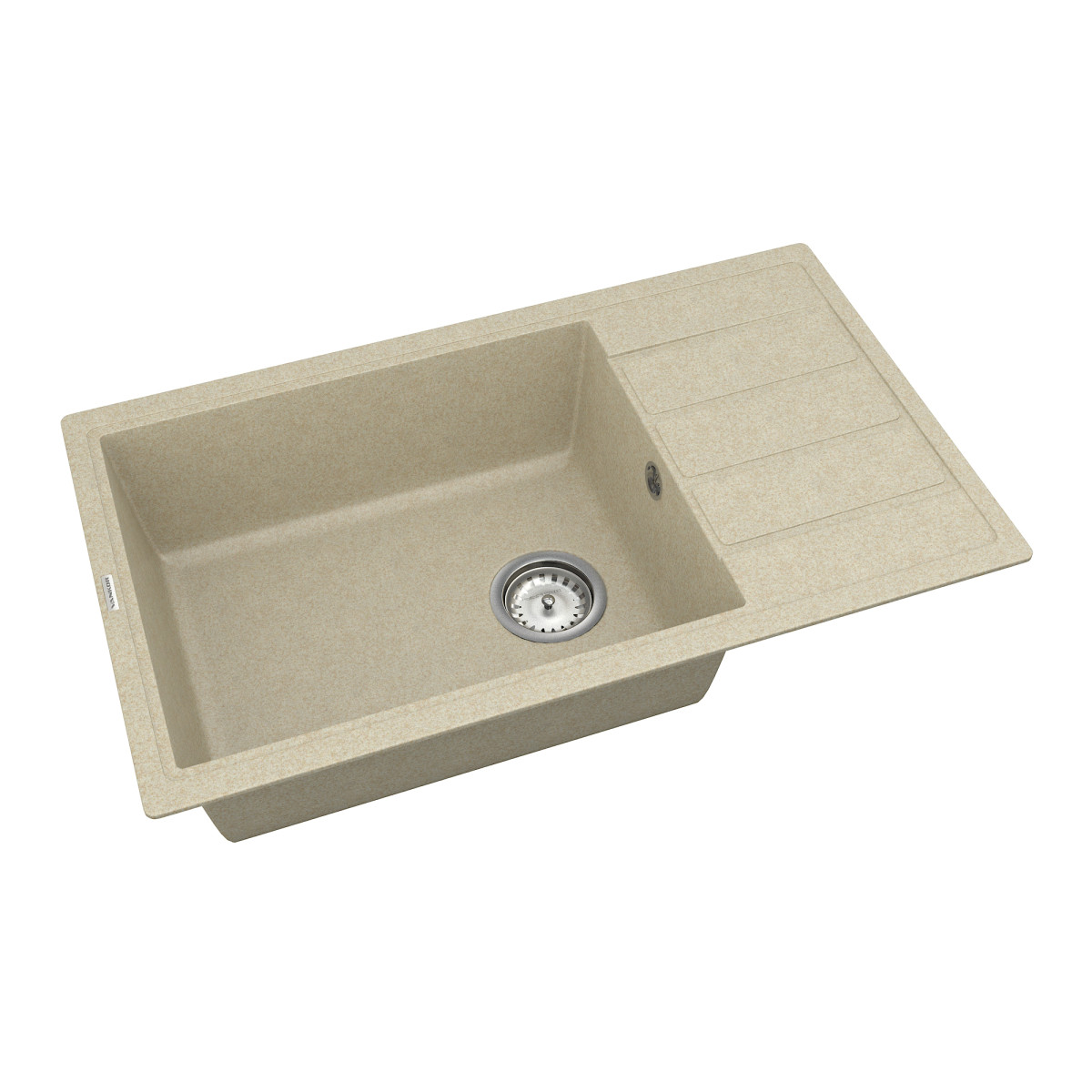 Кухонна мийка VANKOR Easy EMP 02.76 XL Beige + сифон VANKOR Кухонна мийка VANKOR Easy EMP 02.76 XL Beige + сифон VANKOR