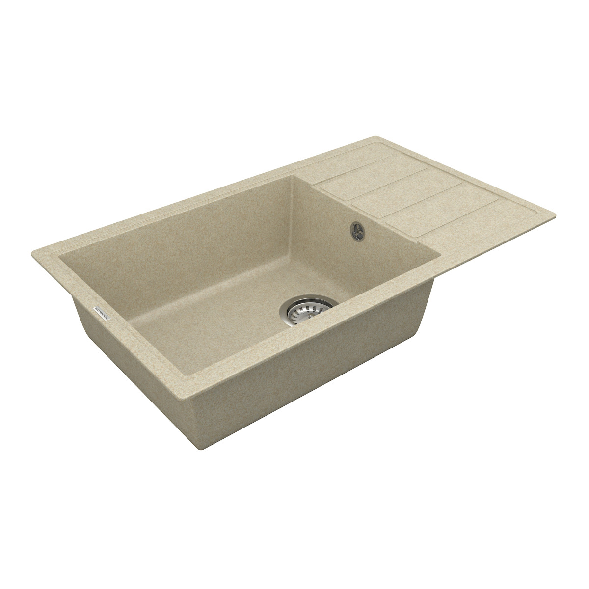 Кухонна мийка VANKOR Easy EMP 02.76 XL Beige + сифон VANKOR Кухонна мийка VANKOR Easy EMP 02.76 XL Beige + сифон VANKOR