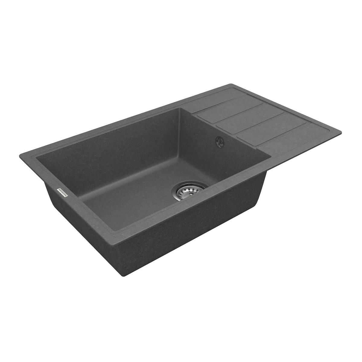 Кухонна мийка VANKOR Easy EMP 02.76 XL Gray + сифон VANKOR