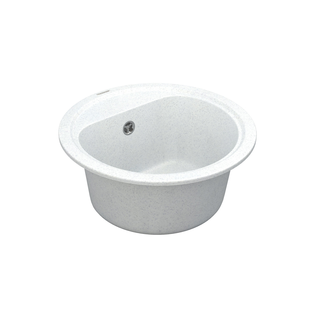 Кухонна мийка VANKOR Lira LMR 01.44 White stone + сифон VANKOR