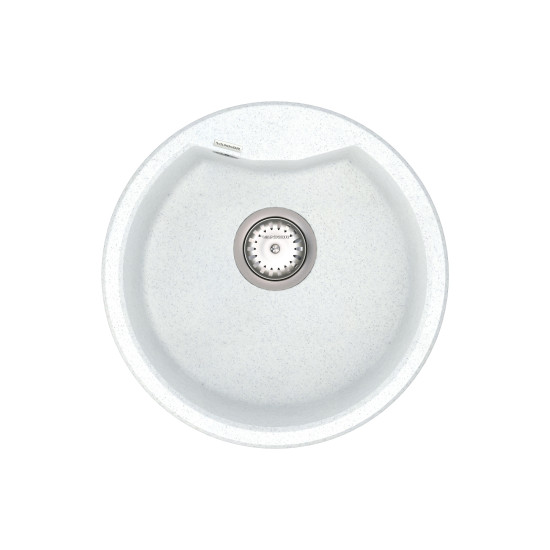 Кухонна мийка VANKOR Vena VMR 01.48 White stone + сифон VANKOR